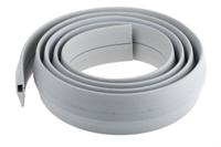 26100312 RS PRO 3m Grey Cable Cover in Rubber, 14mm Inside dia.
