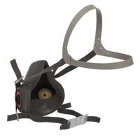 6300 3M 6000 Series Half-Type Respirator Mask, Size Large