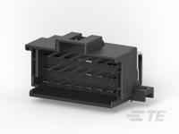 966140-6 TE Connectivity, AMP MCP Automotive Connector 21 Way, Solder Termination