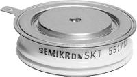 skt-55116-e Semikron Danfoss SKT 551/16 E, Thyristor 1600V, 391A 250mA