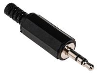 392-643 RS PRO Jack Connector 3.5 mm Cable Mount Stereo Plug