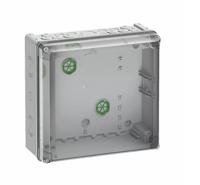 73341101 Spelsberg AK 14 Series Grey Plastic Enclosure, IP65, IK08, Transparent Lid, 315 x 300 x 147mm