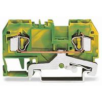 281-907-1 WAGO  281 Series Green/Yellow, 4mm², 2-Level, Cage Clamp Termination