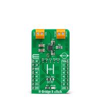 mikroe-4775 MikroElektronika H-Bridge 8 Click Half-Bridge Driver for MP6519 for mikroBUS Socket