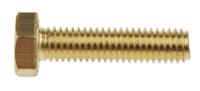 483-2384 RS PRO Plain Brass, Hex Bolt, M6 x 25mm