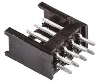 280384-1 TE Connectivity AMPMODU MOD II Series Straight Through Hole PCB Header, 8 Contact(s), 2.54 mm Pitch, 2 Row, Shrouded