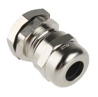 5210321053112210 Lapp SKINTOP Series Metallic Nickel Plated Brass Cable Gland, PG9 Thread, 3mm min., 8mm max., IP68