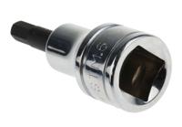 stm6 Facom 1/2 in Drive Bit Socket, Hex Bit, 6mm, 60 mm Overall Length