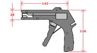 rnd-475-00419 Cable tie tensioning tool 2.5-5mm
