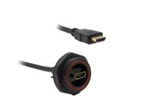 px08691m00 BulginStandard Buccaneer - HDMI 2.1, 1m Female HDMI to Male HDMI Ultra High Speed 8K