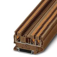 3211253 Phoenix Contact  PT 2,5 Series Brown, 0.14 → 4mm², Push In Termination, ATEX, IECEx