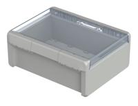 96028565-b-233012-pc-v0-g-7035 Bopla Bocube Series Polycarbonate General Purpose Enclosure, IP66, IP68, Flanged, 239 x 300 x 120mm