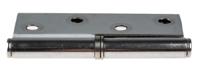 665-9951 RS PRO Stainless Steel Butt Hinge with a Lift-off Pin, 102mm x 78mm x 2.5mm