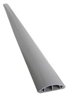 252-2801 RS PRO 2m Grey Cable Cover in PVC, 17 x 10mm Inside dia.