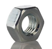 525-896 RS PRO, Bright Zinc Plated Steel Hex Nut, DIN 934, M4