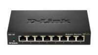 dgs-108e D-Link 8-Port Gigabit Unmanaged Desktop Switch DGS-105, Unmanaged 8 Port Gigabit Switch, EU