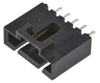 70543-0004 Molex SL Series Vertical Through Hole PCB Header, 5 Contact(s), 2.54 mm Pitch, 1 Row, Shrouded