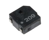 754-2043 RS PRO 75dB SMD External Magnetic Buzzer Component, 5 x 5 x 1.9mm, 2V Min, 4V Max