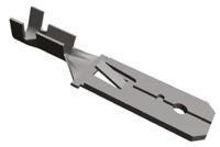 293041-2 TE Connectivity FASTIN-FASTON .250 Uninsulated Male Spade Connector, Tab, 6.35 x 0.8mm Tab Size, 0.35mm² to 1mm²