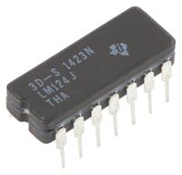lm124j Texas Instruments, Operational Amplifier, 1 MHz, 14-Pin 32 V CDIP