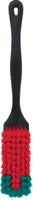 522252 Vikan Soft Bristle Black Scrubbing Brush, 45mm bristle length, Polyester bristle material