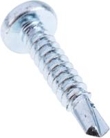546-6017 RS PRO Bright Zinc Plated Steel Self Drilling Screw No. 10 x 1in Long x 25mm Long