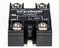 cl240a10 Sensata Crydom CL Series Solid State Relay, 10 A rms Load, Panel Mount, 280 V rms Load, 250 V rms Control