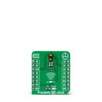 mikroe-4822 MikroElektronika Proximity 15 Click ToF Sensor Add On Board for VL53L1 mikroBUS Socket