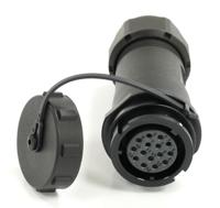 304-752 RS PRO Industrial Circular Connector, 15 Contacts, In-Line, SY21 Connector, Socket, Female, IP67, SY2111C Series