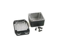 1590wlbflbk Hammond 1590 Series Die Cast Aluminium Alloy Enclosure, IP65, Flanged, 51 x 51 x 31mm