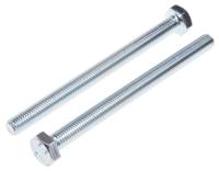 917-2946 RS PRO Bright Zinc Plated Steel, Hex Bolt, M10 x 130mm