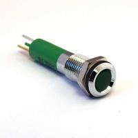 19010251 CML Innovative Technologies 1901X25X Series Green Panel Mount Indicator, 12V dc, 8mm Mounting Hole Size, IP67