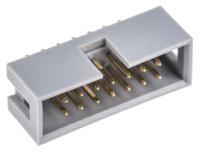 awhw-14g-0202-t ASSMANN WSW AWHW Series Straight Through Hole PCB Header, 14 Contact(s), 2.54 mm Pitch, 2 Row, Shrouded