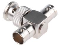 j01005a1238 Telegartner Tee 75Ω RF Adapter BNC Plug to BNC Socket 4GHz