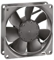 8414n2gm ebm-papst 8400 N Series Axial Fan, 24 V dc, DC Operation, 58m³/h, 1.4W, 80 x 80 x 25mm