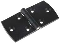 54-1-3524 Pinet Polyamide Back Flap Hinge, Screw Fixing, 60mm x 120mm x 6.5mm