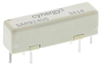 sar92405 Sensata Cynergy3 PCB Mount Reed Relay, 24V dc Coil, SPST, 20V dc Max, 0.5 A Max, 1000Ω