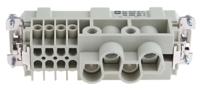 09380122601 HARTING Heavy Duty Power Connector Insert, 80A, Male, Han K Series, 13 Contacts
