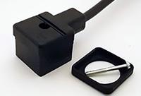 121040-0159 Molex 121040 2P+E DIN 43650 A, Female DIN 43650 Solenoid Connector, 250 V Voltage