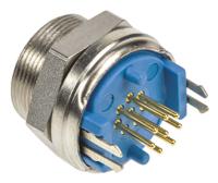 7-1437719-8 TE Connectivity Circular Connector, 8 Contacts, Panel, Subminiature Connector, Socket, Female, IP65, TRIAD 01 Series