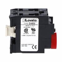 11g48515 Lovato Auxiliary Contact, 2 Contact, 1NO + 1 NC, Front Mount, BF G485