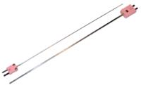 282-1n-15-0300m ElectrothermMTE282 Type N Thermocouple 300mm Length, 1.5mm Diameter → +220°C