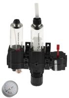 bl72-301g Norgren G 3/8 FRL, Semi Automatic Drain, 40μm Filtration Size - Without Pressure Gauge