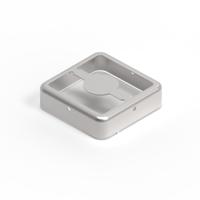 3670257 Wurth Elektronik Tin Plated Steel Shielding Cage Seamless Frame, 25.7 x 25.7 x 6.5mm