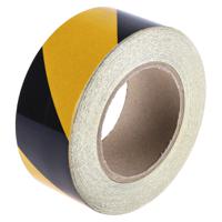 219-7897 RS PRO Black/Yellow Reflective Tape 50mm x 25m
