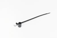 155-30602 HellermannTyton Cable Tie, 160mm x 4.6 mm, Black Nylon, Pk-500