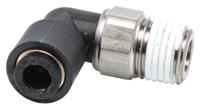 3159-06-13 Legris LF3000 Series Elbow Threaded Adaptor, R 1/4 Male to Push In 6 mm, Threaded-to-Tube Connection Style