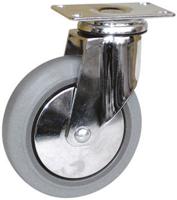 165321400 Guitel Hervieu Swivel Castor Wheel, 90kg Capacity, 125mm Wheel