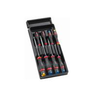 modat2 Facom Phillips; Pozidriv; Slotted Screwdriver Set, 8-Piece
