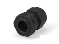 1sng626159r0000 Entrelec 1SNG Series Black PA 6 Cable Gland, PG13.5 Thread, 6mm min., 12mm max., IP66, IP68